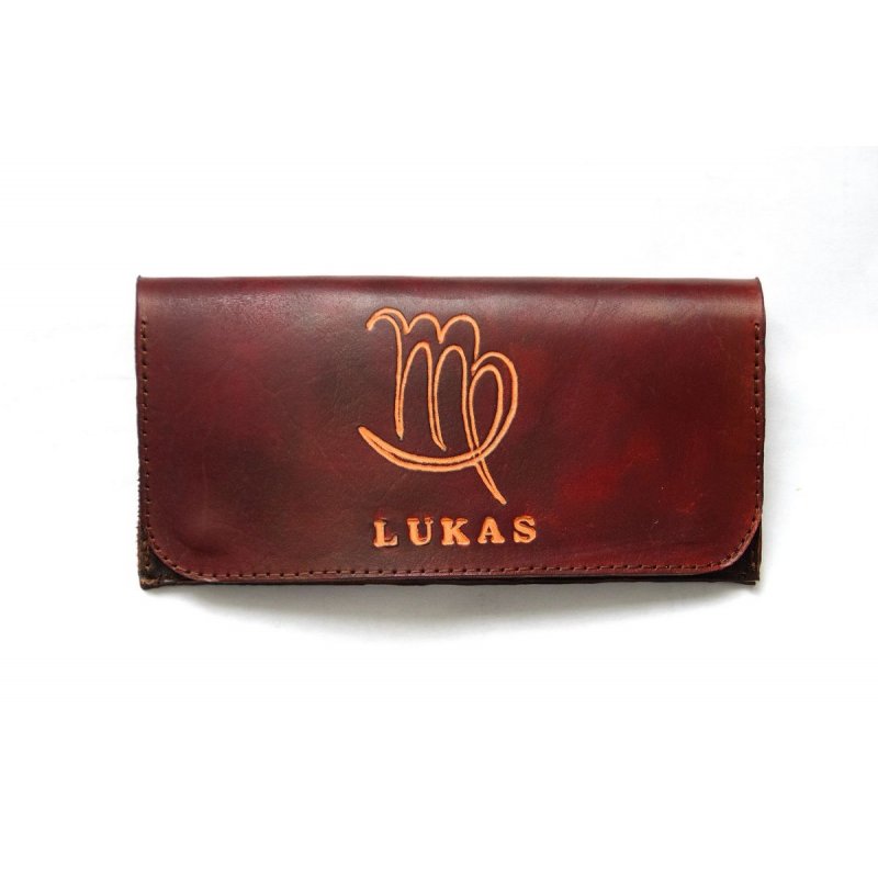 blague à tabac cuir personnalisable