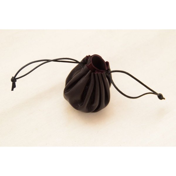 bourse cuir taille moyenne