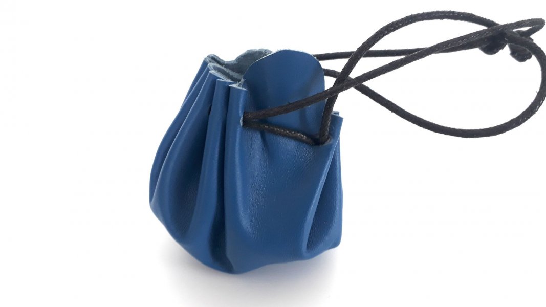 bourse en cuir taille moyenne