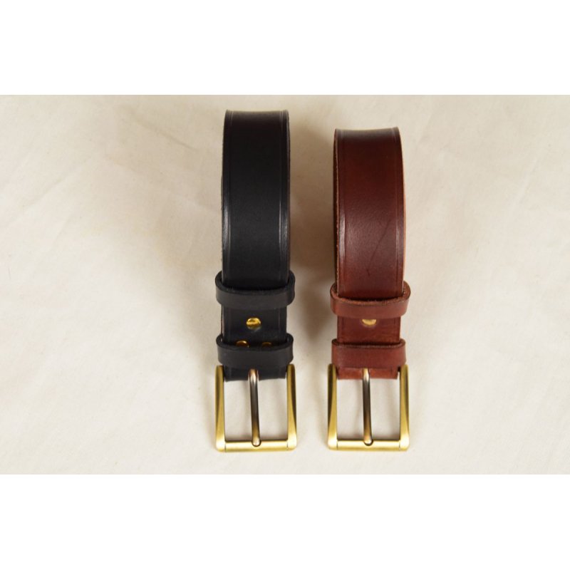 Ceinture cuir boucle carrée