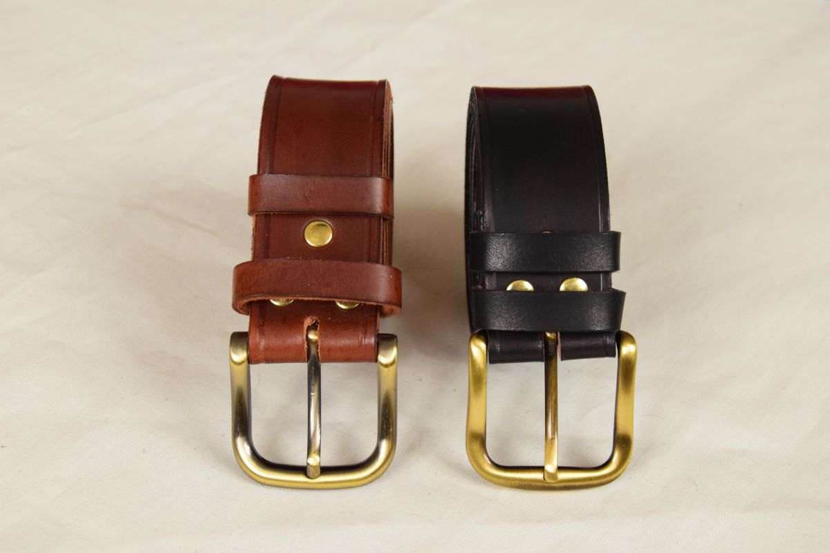 Ceinture cuir artisanal 4 cm