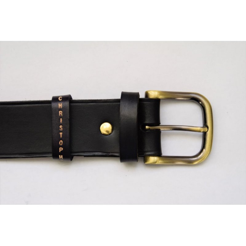 Ceinture cuir artisanal 2.5 cm