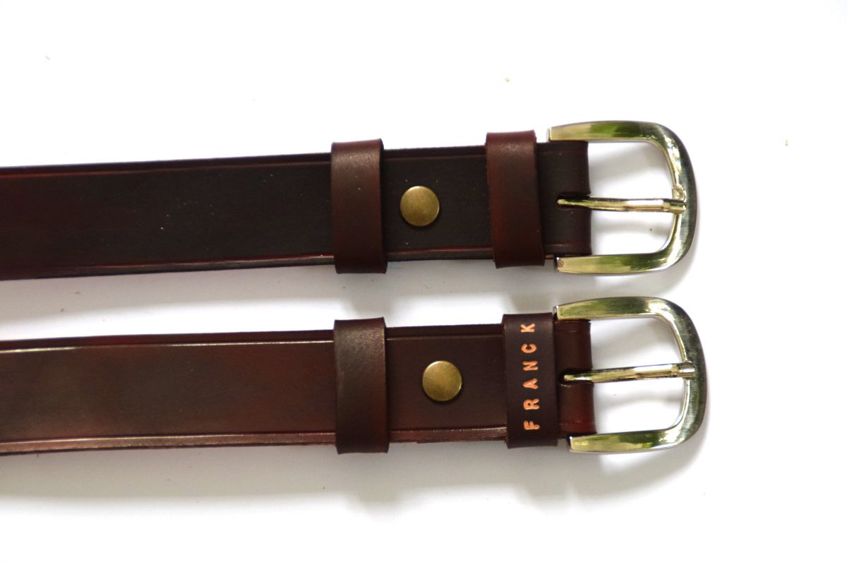 CEINTURE PERSONNALISABLE A VOTRE PRENOM 3 CM