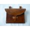 pochette artisanale en cuir pour ceinture