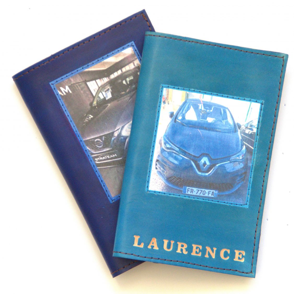 Porte-papiers voiture Luxe personnalisé