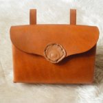 Pochette cuir pour porter à la ceinture